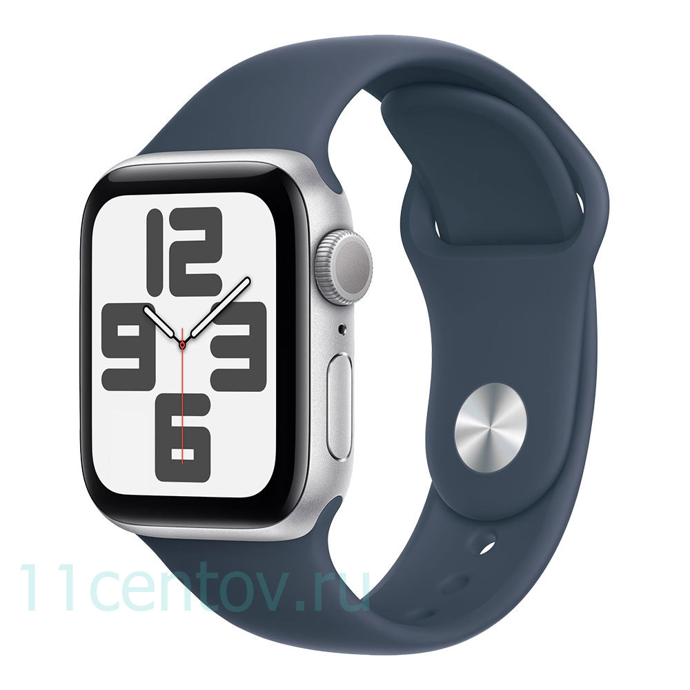 Картинка Apple Watch SE 2023 GPS 40mm S/M/L Silver Aluminium от интернет-магазина электроники «11 Центов»