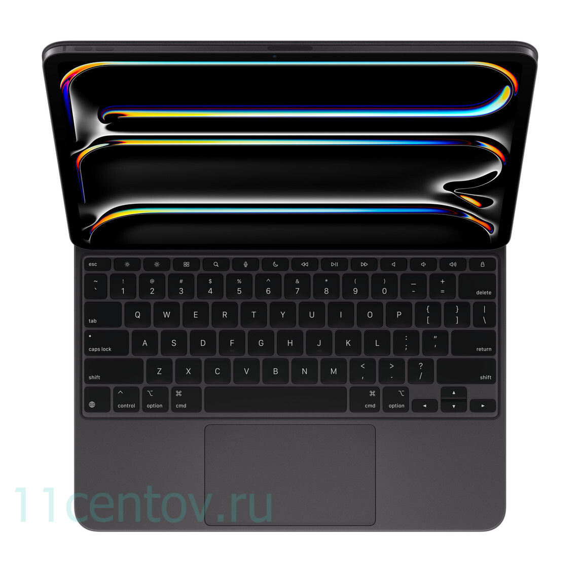 Картинка Клавиатура Apple Magic Keyboard для iPad Pro 11  М4(2024) черная от интернет-магазина электроники «11 Центов»