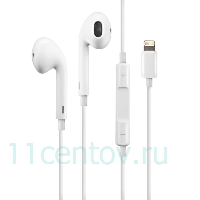 Оригинальные наушники Apple EarPods with Lightning Connector (MMTN2)