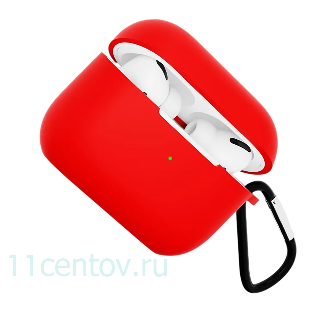 Картинка Чехол для Apple Airpods Pro 3 Красный от интернет-магазина электроники «11 Центов»