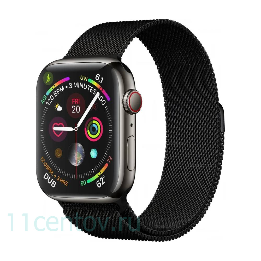 Картинка Ремешок Milanese Loop для Apple Watch 38/40 mm Midnight от интернет-магазина электроники «11 Центов»