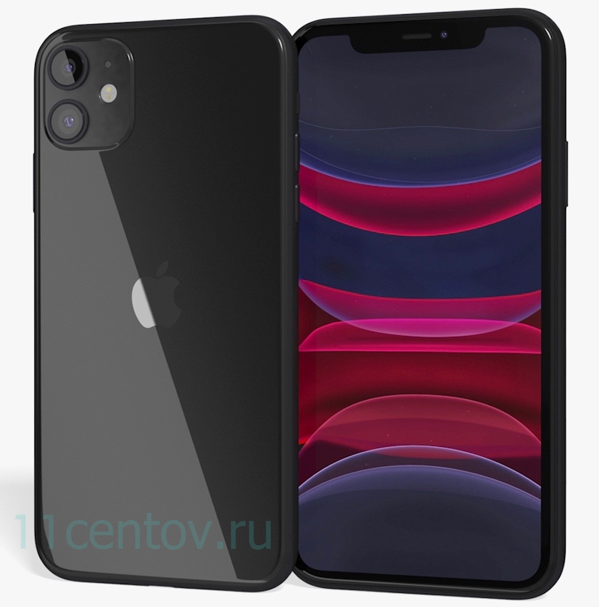 Картинка Apple iPhone 11 64gb Чёрный, Модель A2221 от интернет-магазина электроники «11 Центов»