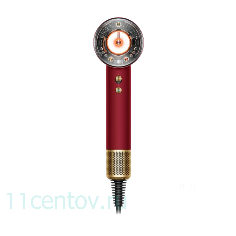 Фен Dyson Supersonic Nural HD16 Gift Edition, Red Velvet/Gold