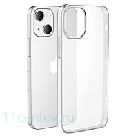 Силиконовый чехол для iPhone 14 Plus (прозрачный)