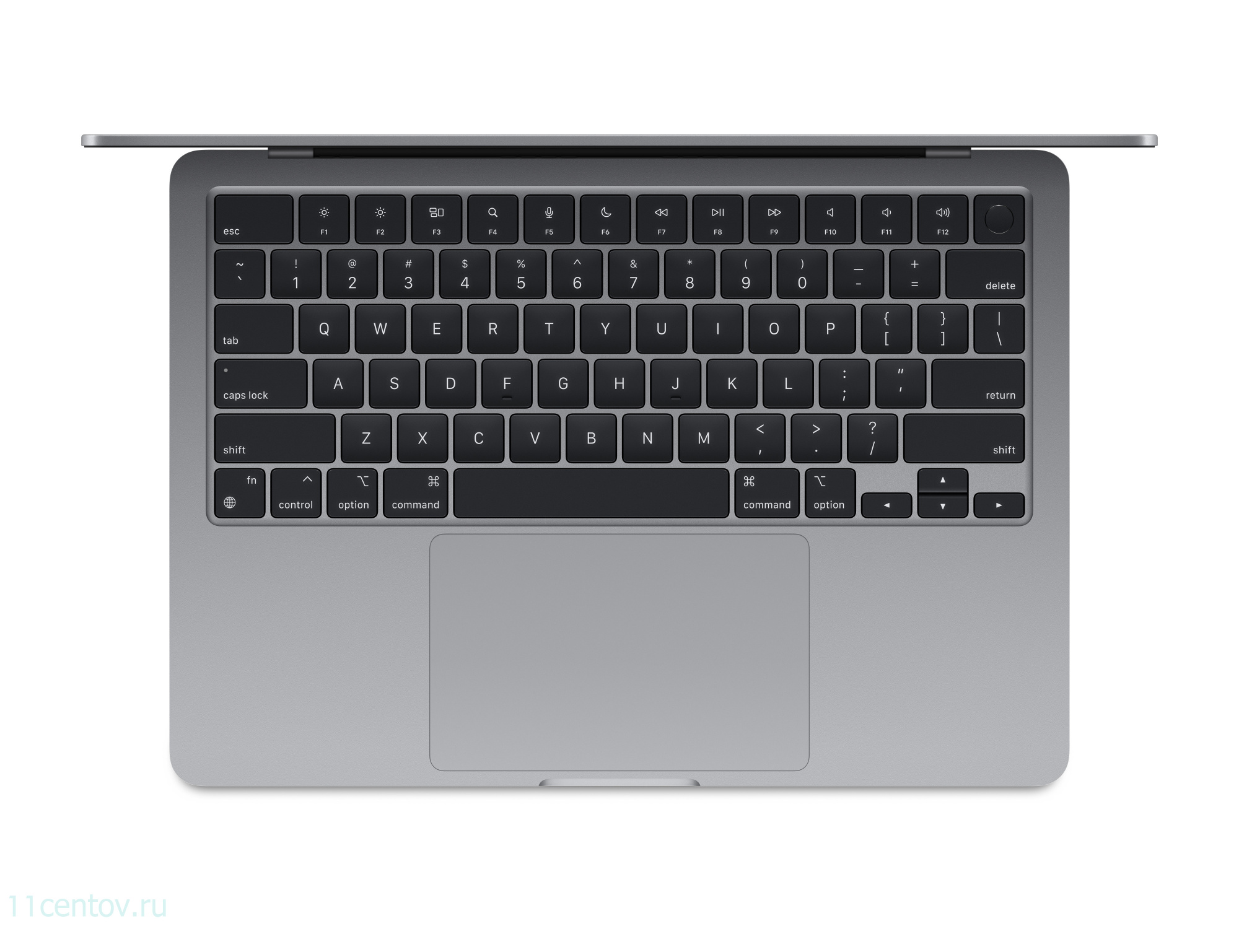 Картинка Apple MacBook Air 13" (2024) M3 8-CPU, 10-GPU, 8 Гб, 512 Гб Space Gray MRXP3 от интернет-магазина электроники «11 Центов»