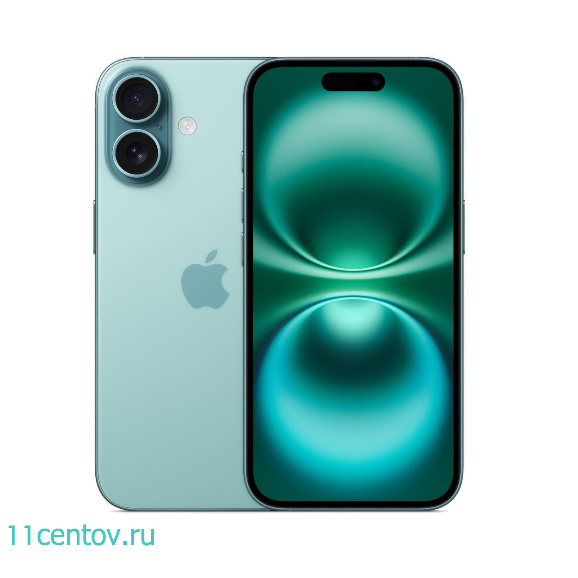 Картинка Apple iPhone 16 128GB Teal SIM+eSIM от интернет-магазина электроники «11 Центов»