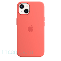 Силиконовый чехол для iPhone 13, цвет «розовый помело»