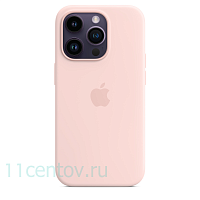 Силиконовый чехол для iPhone 14 Pro Розовый