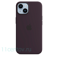 Силиконовый чехол для iPhone 14 Plus Фиолетовый