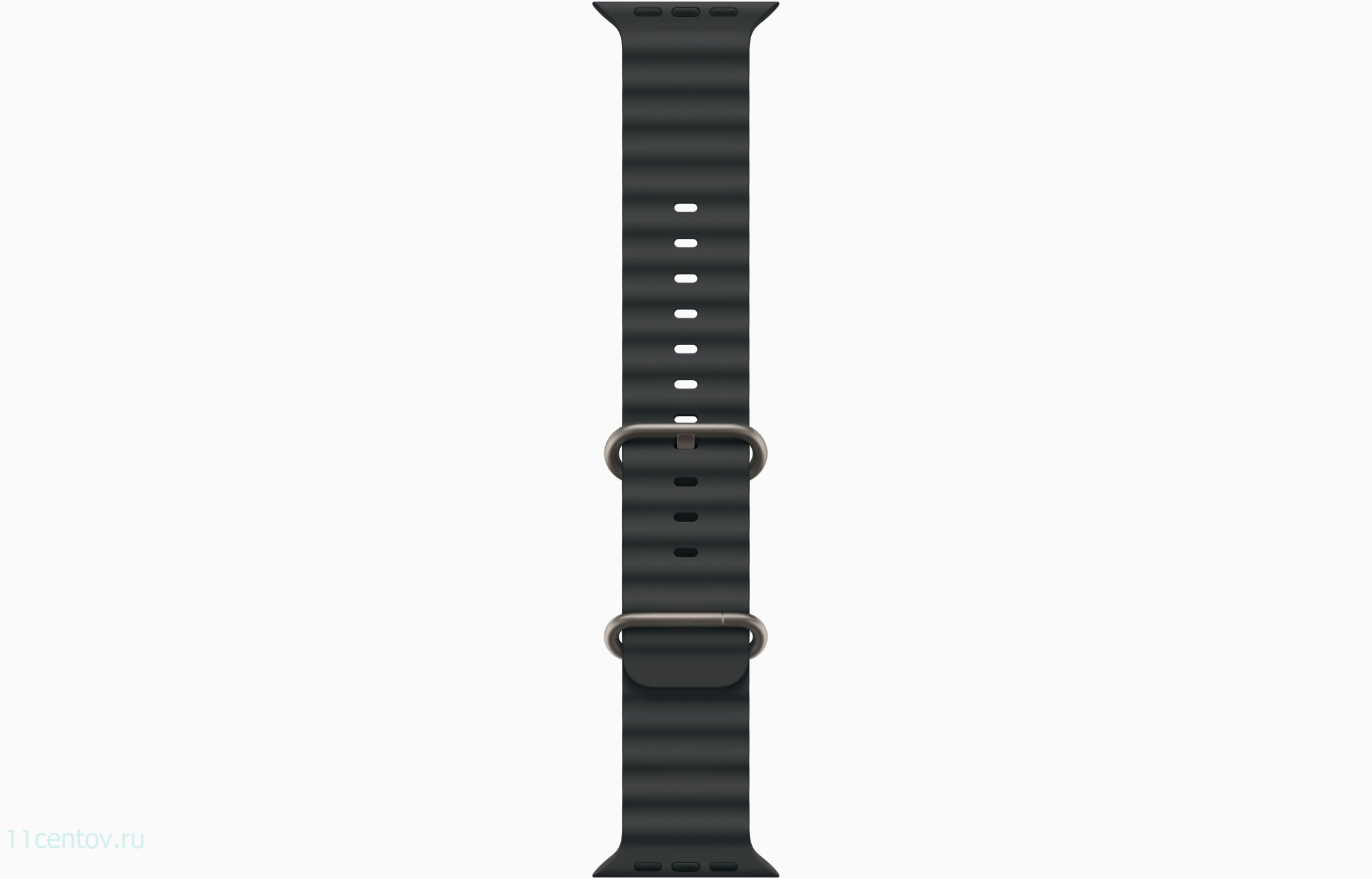 Картинка Apple Watch Ultra 3 Natural Titanium Case with Ocean Band Black от интернет-магазина электроники «11 Центов»