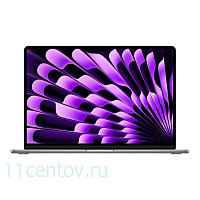 Apple MacBook Air 15" (M2, 8C CPU/10C GPU, 2023), 8 ГБ, 512 ГБ SSD Space Gray MQKQ3