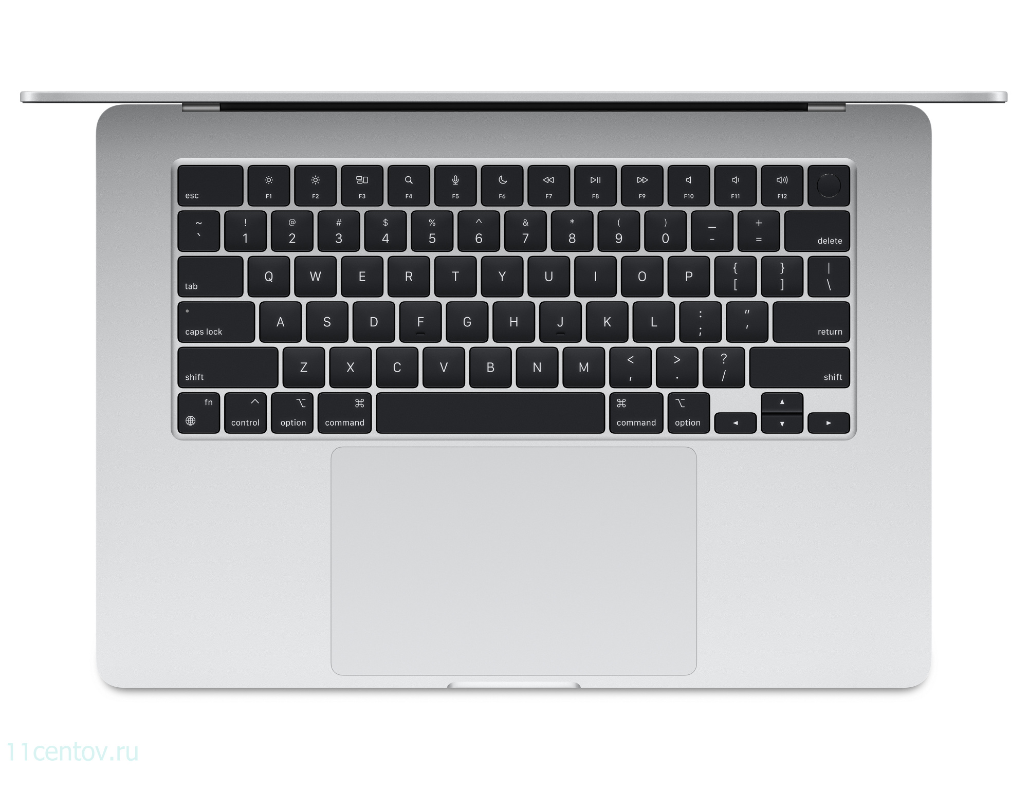 Картинка Apple MacBook Air 15" (2024) M3 8-CPU, 10-GPU, 8 Гб, 512 Гб Silver MRYQ3 от интернет-магазина электроники «11 Центов»