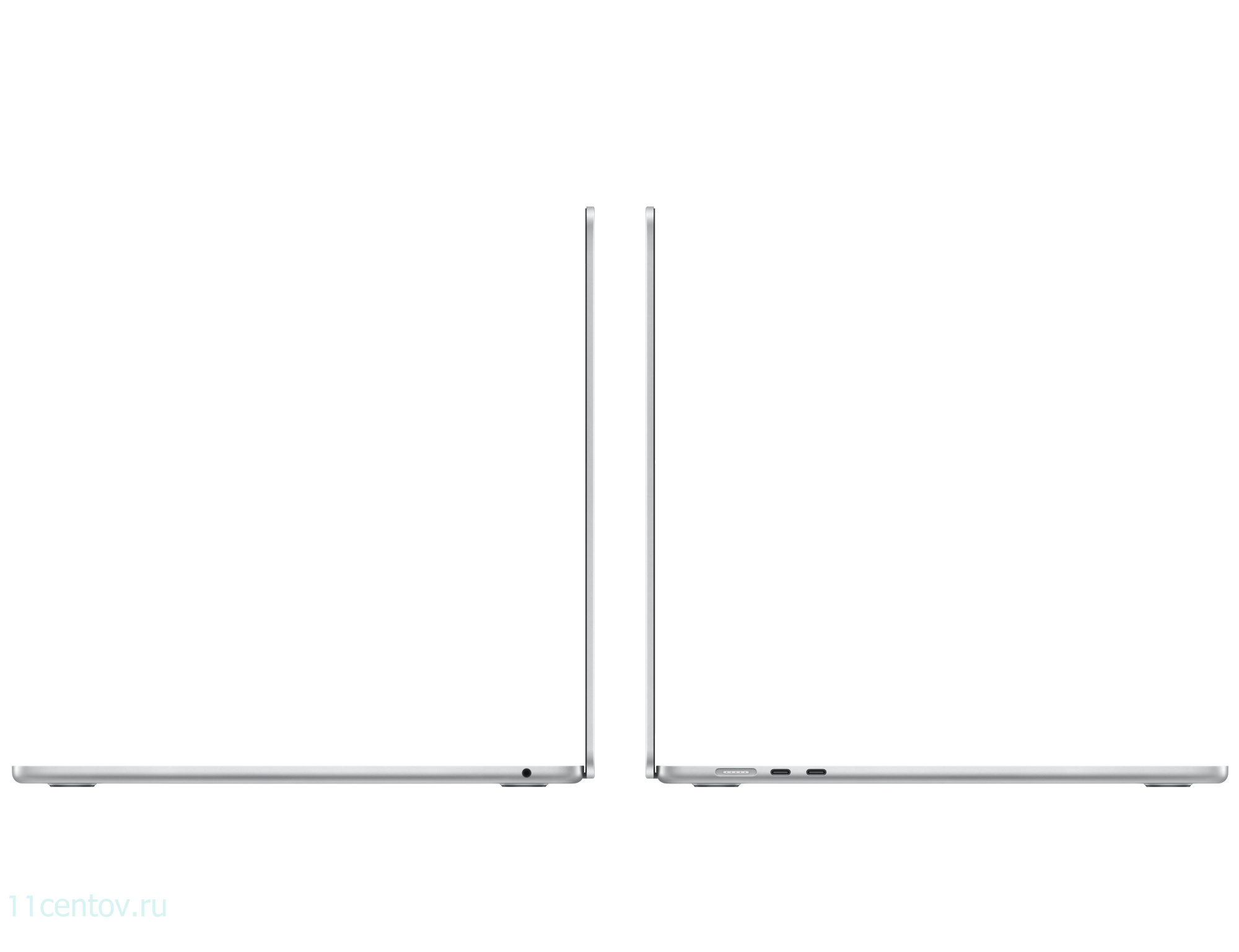 Картинка Apple MacBook Air 15" (2024) M3 8-CPU, 10-GPU, 8 Гб, 512 Гб Silver MRYQ3 от интернет-магазина электроники «11 Центов»