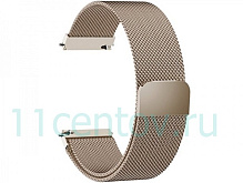 Ремешок Milanese Loop для Apple Watch 42/44mm золотой