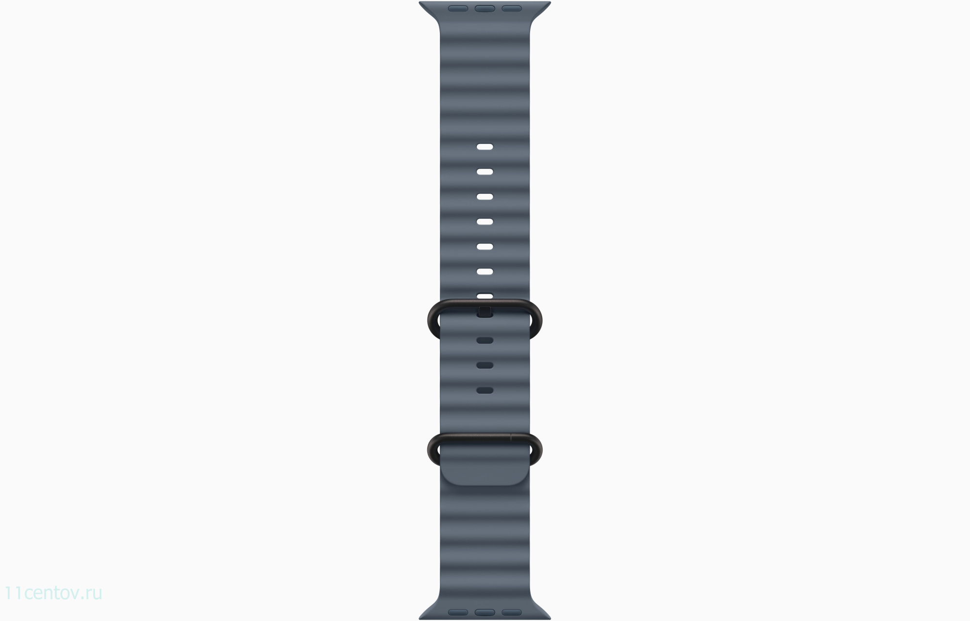Картинка Apple Watch Ultra 3 Black Titanium Case with Ocean Band Anchor Blue от интернет-магазина электроники «11 Центов»