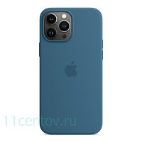 Силиконовый чехол для iPhone 13 Pro Max, цвет «полярная лазурь»