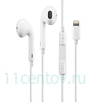 Оригинальные наушники Apple EarPods with Lightning Connector (MMTN2)
