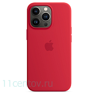 Силиконовый чехол для iPhone 13 Pro, цвет (PRODUCT)RED